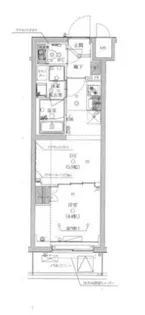 ハーモニーレジデンス東京八広ザ・スプレッド【4階】の間取り
