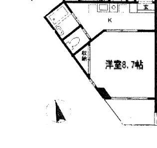東京都豊島区池袋4【マンション】の間取り