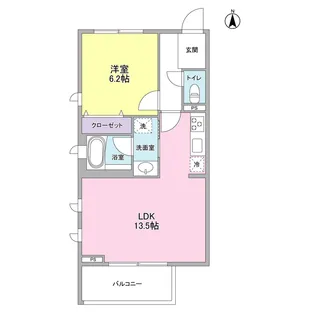 CEREZO GARDEN【2階】の間取り