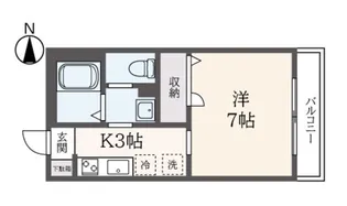 Shamaison five【2階】の間取り