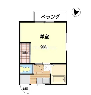 埼玉県川越市諏訪町【アパート】の間取り