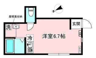 グレーシア【2階】の間取り