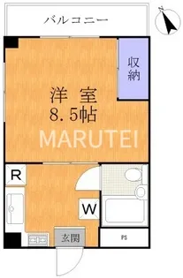 ファイブ溝ノ口ビル【3階】の間取り