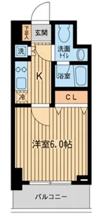 KDXレジデンス雪谷大塚【6階】の間取り