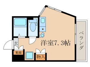 ボ-ディングハウスY.G【1階】の間取り