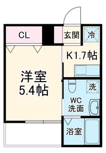 ルレーヴ船橋【3階】の間取り