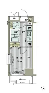 メインステージ西新宿【10階】の間取り