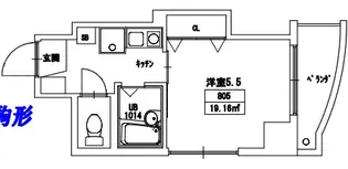 東京都墨田区東駒形3【マンション】の間取り