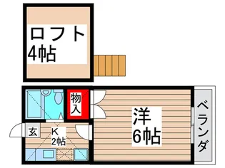 グランド ジュネス【2階】の間取り