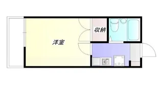 東京都府中市栄町1【アパート】の間取り