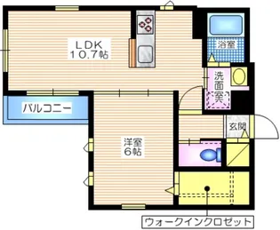 メゾン御所山【2階】の間取り