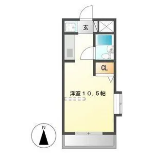 パークヒルズアトリエ【4階】の間取り