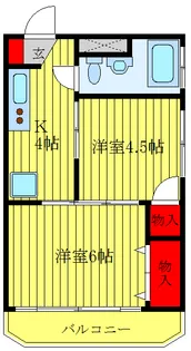 メゾン長崎【3階】の間取り