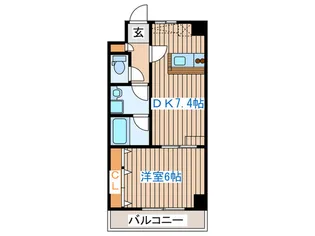 メープルI【3階】の間取り