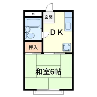 ウラノス壱番館【3階】の間取り