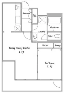 渋谷プロパティータワー【15階】の間取り