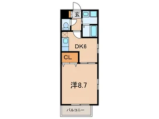 シャルマン御屋敷通【1階】の間取り