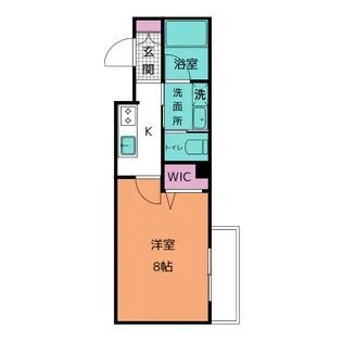 Casa la・Luce【2階】の間取り