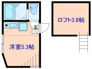 グッドウィル小机1号館【2階】の間取り