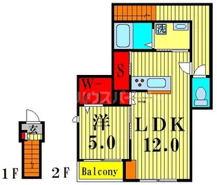MAHALO MAISON【2階】の間取り