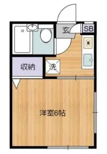 パル調布【2階】の間取り