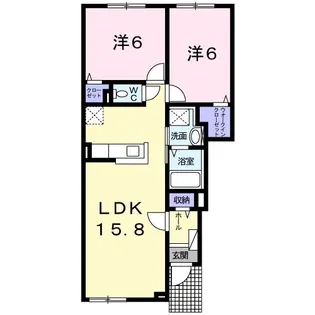 K&MVII【1階】の間取り