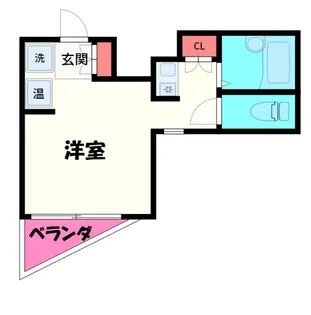 ヒルズ八王子【2階】の間取り