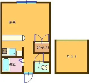 ティアドロップ【1階】の間取り