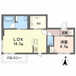 シャーメゾン 桜の杜テラス(BELS認証)【1階】の間取り