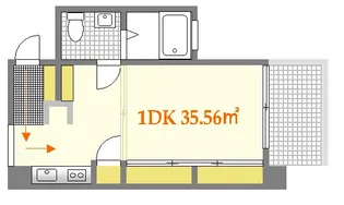 ツインクレスト【4階】の間取り