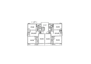 クレスト和敬B棟【1階】の間取り