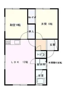 コーポ山崎【2階】の間取り