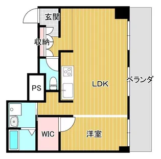 Royal Vessel TAKAJO【6階】の間取り