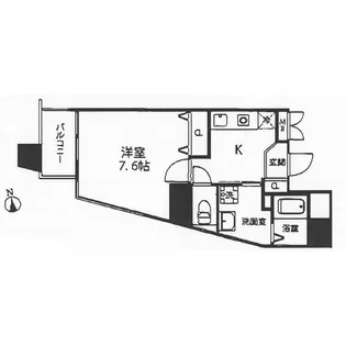 トルチェ ヴァリ【4階】の間取り