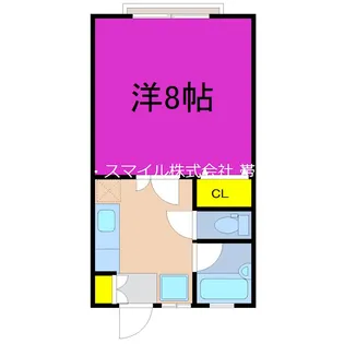 小平ハイツ【2階】の間取り