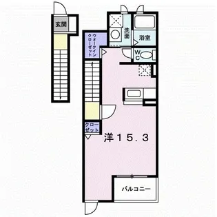 レゾン・リズエール IV【2階】の間取り