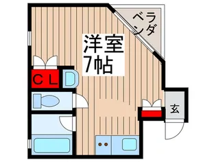 Orange County【1階】の間取り