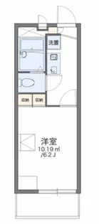 レオパレス友愛【2階】の間取り
