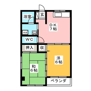 ブランシェ【2階】の間取り