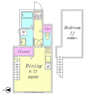 ル・グランデ【1階】の間取り