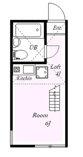 ユナイト保土ヶ谷カプリの杜【2階】の間取り
