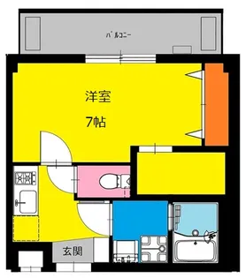 b’CASA浅草イースト【5階】の間取り