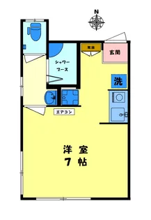 NUコーポ【2階】の間取り