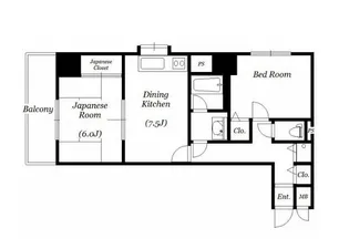 MAC鶴見コート【2階】の間取り