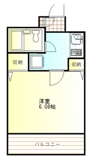 K ONE浦安【6階】の間取り