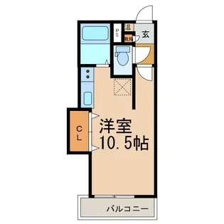 サンコーポ【4階】の間取り