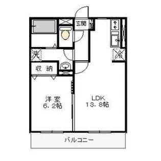 アクシア【2階】の間取り