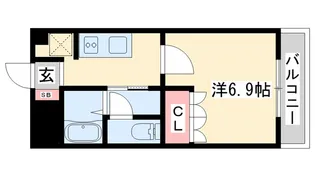 セピアコート【2階】の間取り