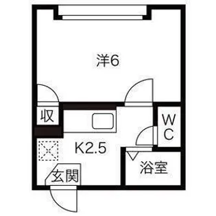 ビューパレス長町【4階】の間取り