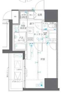 ZOOM川崎EAST【10階】の間取り